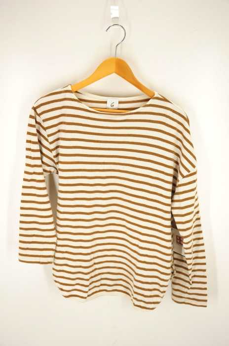 6 BEAUTY & YOUTH UNITED ARROWS(ロクビューティーアンドユースユナイテッドアローズ) コットンボーダーカットソー レディース トップス