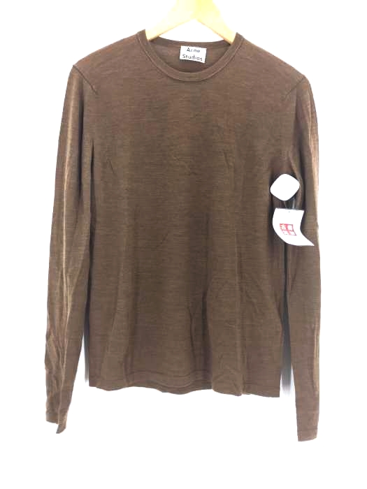 ACNE STUDIOS（アクネストゥディオズ） KORT Merino wool high gauge crew neck knit メンズ トップス