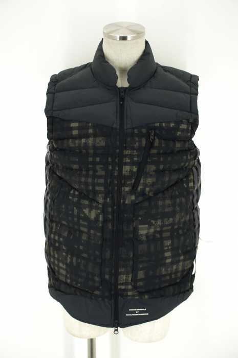 adidas Originals by White Mountaineering（アディダスオリジナルスバイホワイトマウンテニアリング） WM PADDED VEST　デジタルカモ柄中綿ベスト メンズ アウター