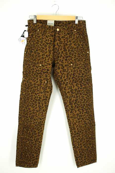 carhartt WIP×NEIGHBORHOOD(カーハート×ネイバーフッド) ダック地レオパードダブルニーワークパンンツ メンズ パンツ