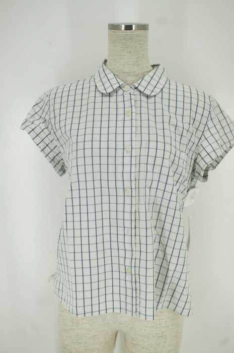 MHL. （エムエイチエル） 16SS　半袖チェックシャツ レディース トップス