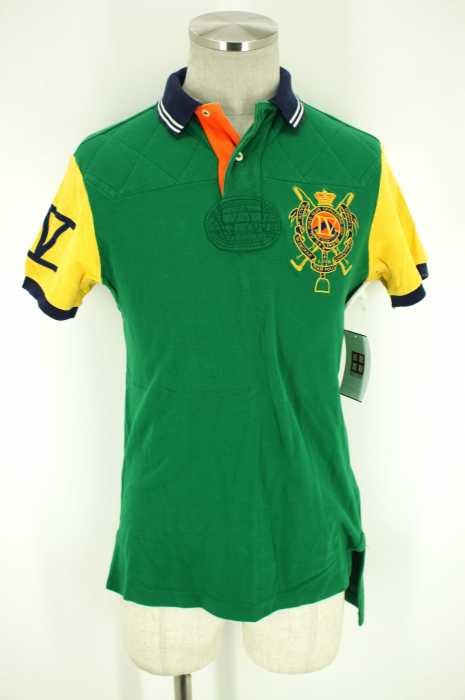 Polo by RALPH LAUREN (ポロバイラルフローレン) マルチカラーワッペンポロシャツ メンズ トップス