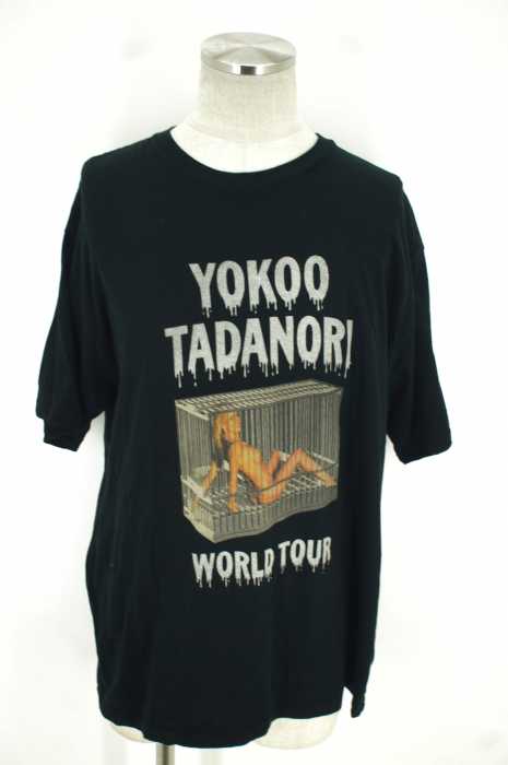 HYSTERIC GLAMOUR (ヒステリックグラマー) 17SS YOKOO TADANORI WORLD TOUR Tシャツ メンズ トップス