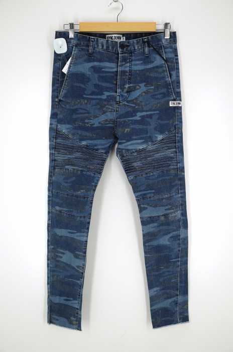 SYNC DENIM (シンクデニム) カモ柄デニムパンツ メンズ パンツ