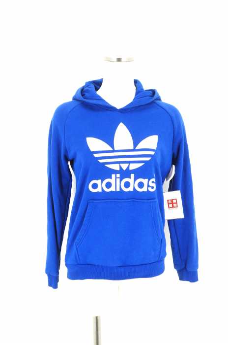 adidas （アディダス） KIDS ADI TREFOIL HOODIE キッズ トレフォイルフーディー レディース トップス