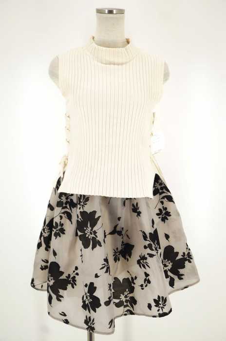 Snidel スナイデル ニットコンビワンピース レディース ワンピース ブランド古着買取販売バズストア