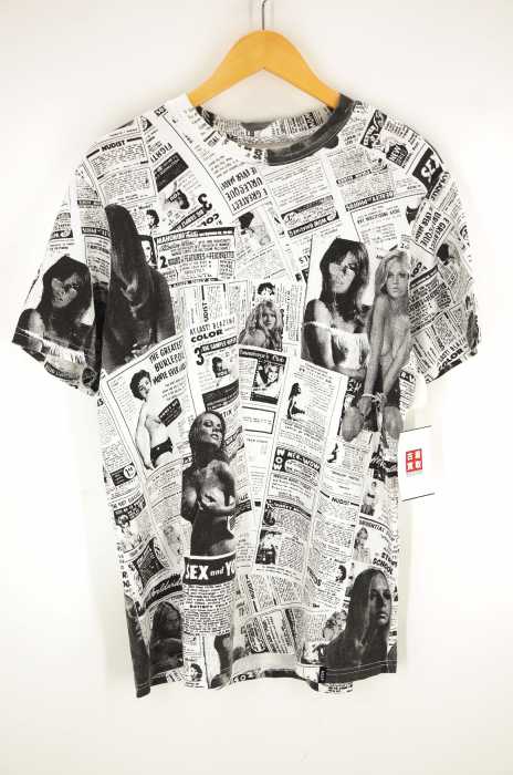HUF (ハフ) 総柄プリントTシャツ メンズ トップス