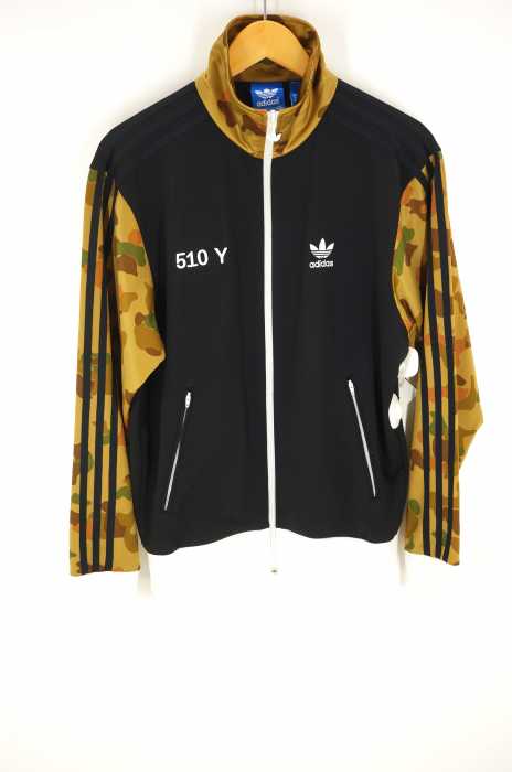 adidas Originals （アディダスオリジナルス） カモ柄スリーストライプトラックトップ メンズ トップス