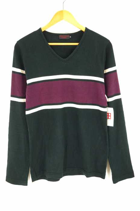 REATS TAILOR ZAZOUS（リーツテイラーザズー） ボーダーVネックカットソー メンズ トップス