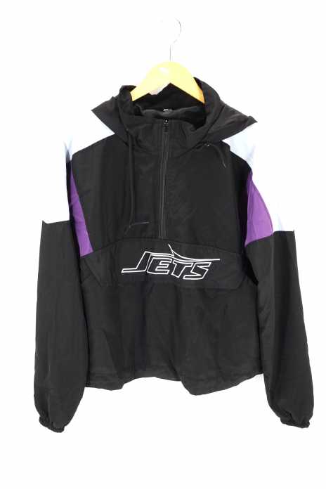 USED古着  （ユーズドフルギ） ハーフジップナイロンジャケット メンズ アウター