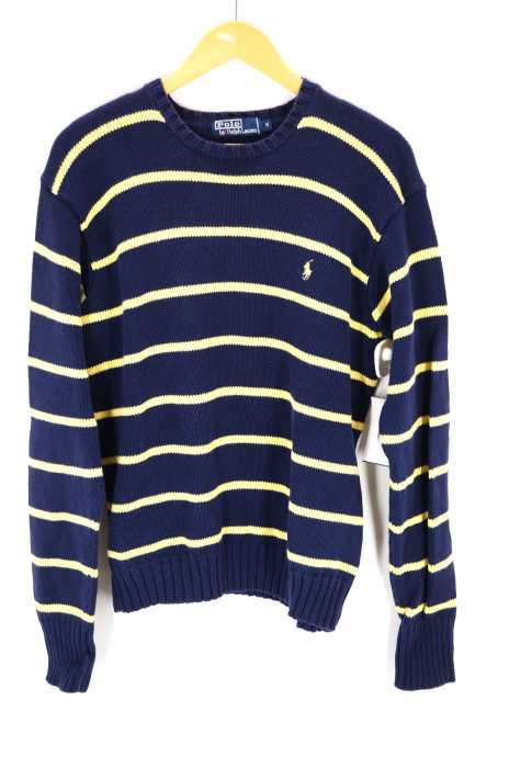 Polo by RALPH LAUREN （ポロバイラルフローレン） ボーダーコットンセーター メンズ トップス