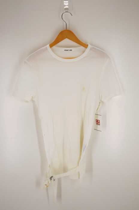 HELMUT LANG （ヘルムートラング） ベルト付きリブカットソー メンズ トップス