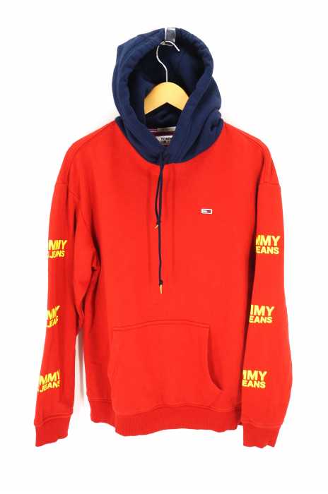 tommy jeans（トミージーンズ） GRAPHIC HOODIE グラフィックパーカー メンズ トップス