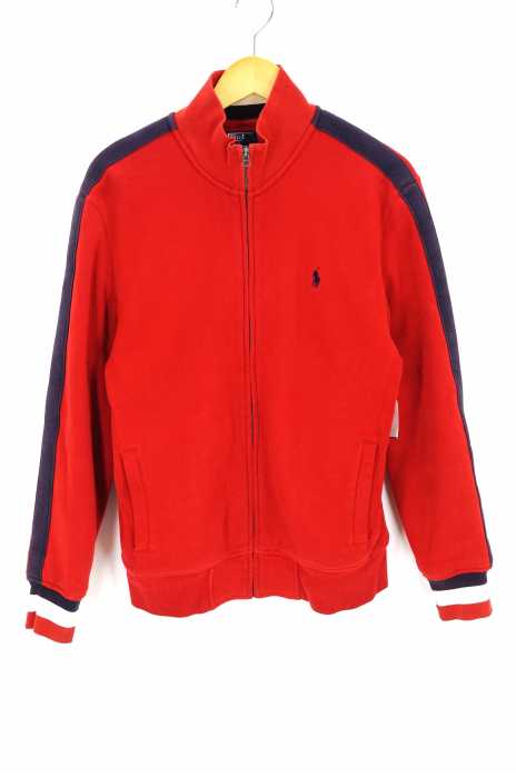 Polo by RALPH LAUREN （ポロバイラルフローレン） ライン入りスウェットブルゾン メンズ トップス