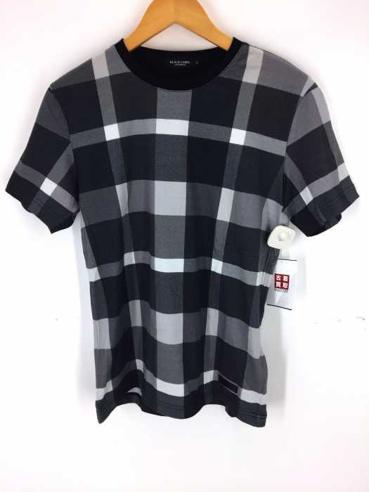 BLACK LABEL CRESTBRIDGE（ブラックレーベルクレストブリッジ） チェック クルーネック メンズ トップス