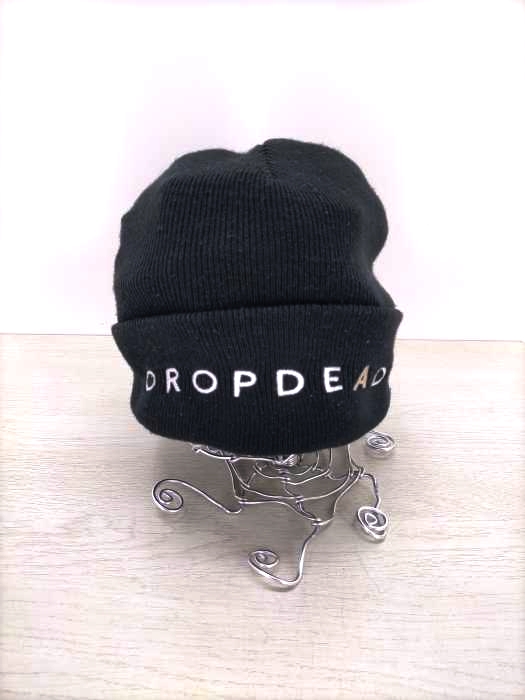 DROPDEAD（ドロップデッド） ロゴ刺繍 ニットキャップ メンズ 帽子
