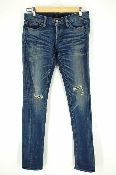 JET LOSANGELES クラッシュスキニーデニムパンツ レディース パンツ