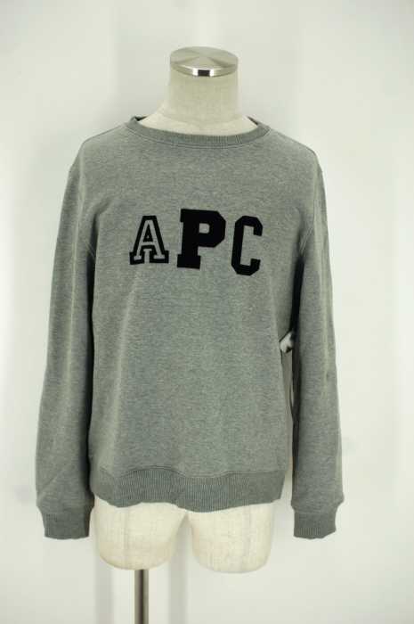 A.P.C. （アー・ペー・セー） クルーネックスウェットトップス メンズ トップス