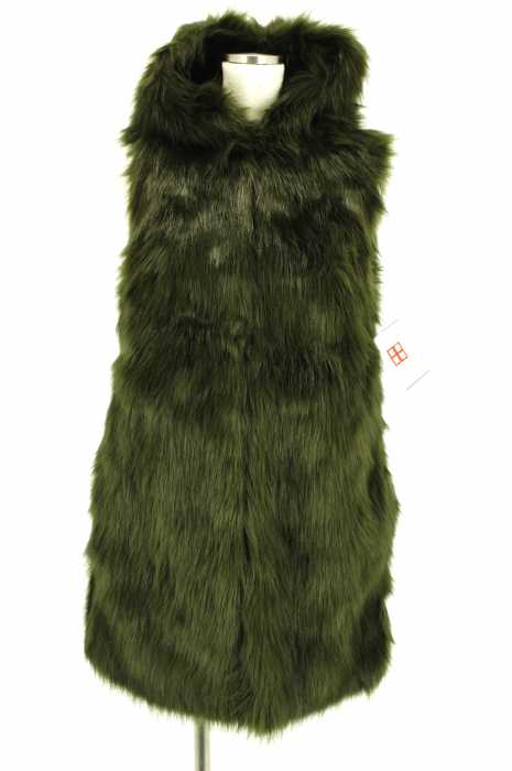 PARKA LONDON () PHOEBE HOODED FAUX FUR GILET 中綿ベスト レディース アウター
