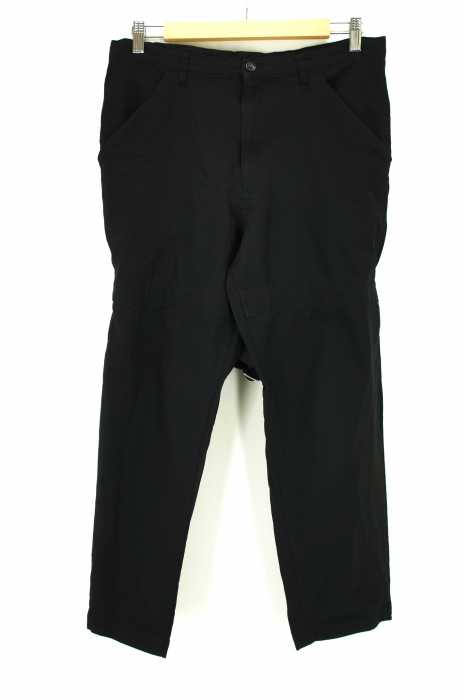 BLACK COMME des GARCONS (ブラックコムデギャルソン) AD2015 ポリ縮絨ボンテージパンツ レディース パンツ