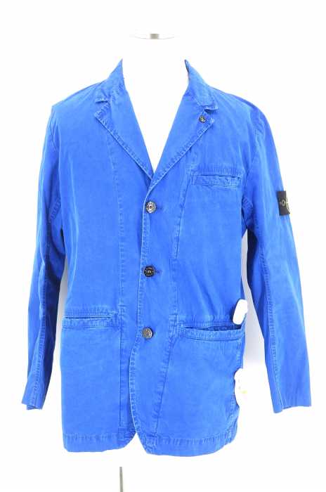 STONE ISLAND （ストーンアイランド） Garment Dyed Button Blazer Jacket　製品染めノッチドラペル3Bテーラードジャケット メンズ アウター