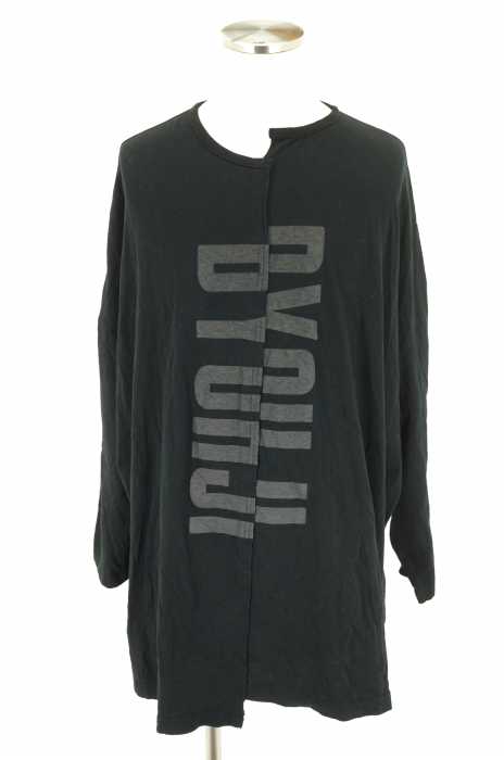 B YOHJI YAMAMOTO (ビーヨウジヤマモト) プリント切替カットソー メンズ トップス