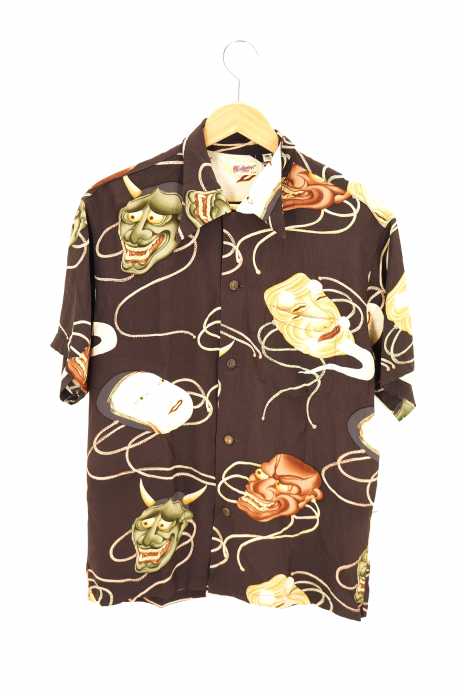 SUN SURF（サンサーフ） NOH MASK  般若能面アトハシャツ メンズ トップス