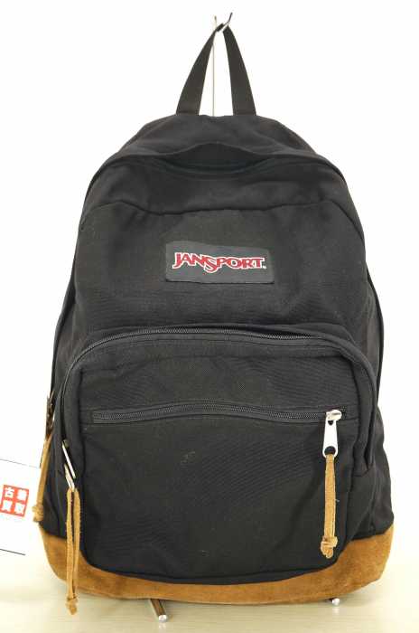 JanSport(ジャンスポーツ) レザー切替バックパック メンズ バッグ