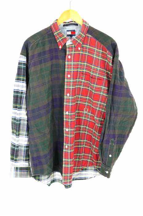TOMMY HILFIGER （トミーヒルフィガー） マルチチェックシャツ メンズ トップス