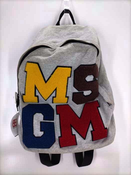MSGM（エムエスジーエム） ロゴパッチ バックパック メンズ バッグ