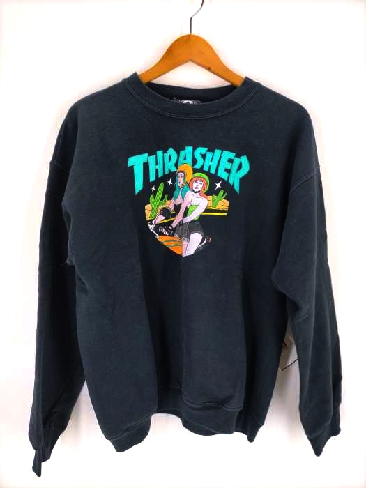 THRASHER（スラッシャー） ロゴプリントスウェット メンズ トップス