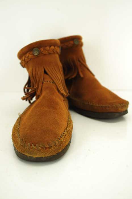 Minnetonka （ミネトンカ） フリンジモカシンシューズ レディース シューズ