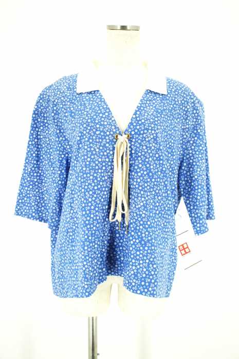 KAREN WALKER (カレンウォーカー) 小花柄 プルオーバーシャツ レディース トップス