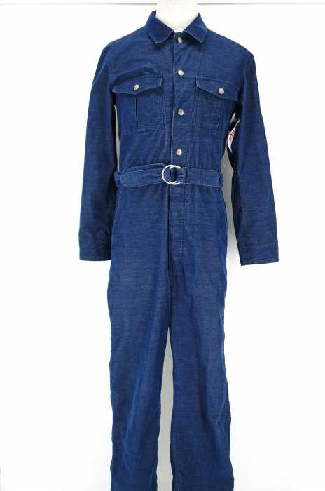 REVIVAL 90% PRODUCTS by Varde77 (リバイバル ナインティ パーセント プロダクツ バイ バルデセブンティセブン) ALL IN ONE STRETCH CORDUROY オールインワン つなぎ メンズ オールインワン