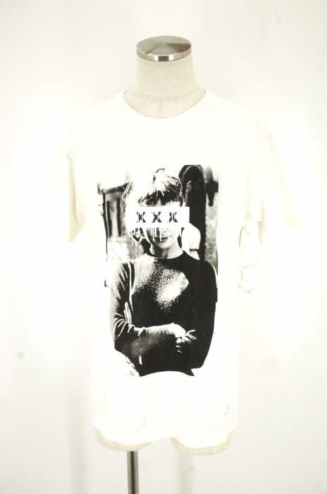 GOD SELECTION XXX (ゴッドセレクショントリプルエックス) プリントスウェットTシャツ メンズ トップス