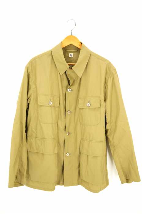 KAPTAINSUNSHINE BEAMS PLUS 別注 B.Dシャツ L kaptain sunshine BDシャツ KAPTAINSUNSHINE BEAMS PLUS 別注 B.D