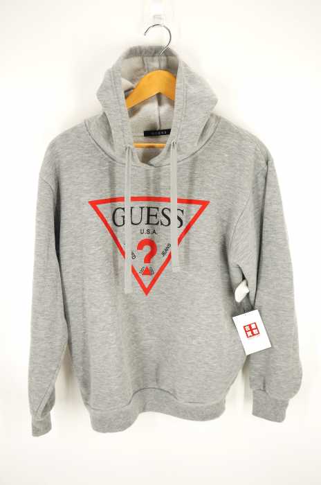 GUESS(ゲス) ロゴプリントプルオーバー レディース トップス