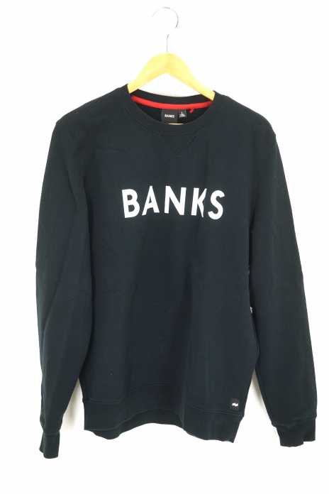 BANKS（バンクス） ロゴプリントトレーナー メンズ トップス