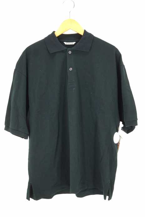 AURALEE (オーラリー) SUPER SOFT PIQUE BIG POLO スーパーソフトピケビッグポロ メンズ トップス