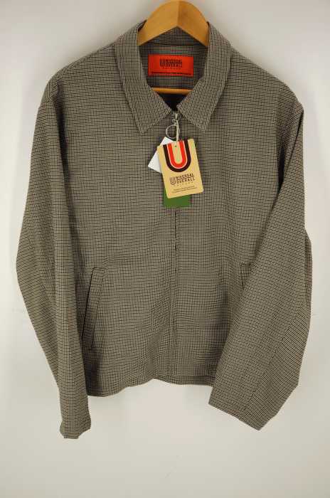 universaloverallfreaksstore（ユニバーサルオールフリークスストアー） CHECK BLOUSON フロントジップ カバーオール メンズ アウター