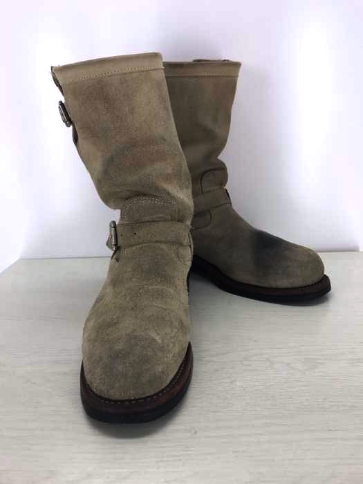 CHIPPEWA(チペワ) 11INCH SAND SUEDE STEEL TOE ENGINEER メンズ シューズ
