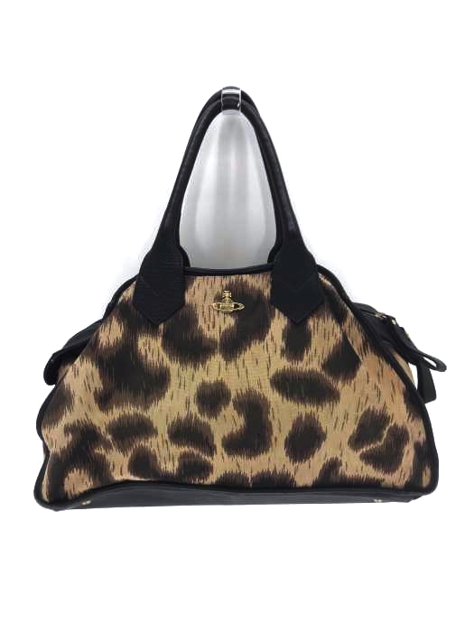 Vivienne Westwood（ヴィヴィアンウエストウッド） レオパード柄 レザー切替ハンドバッグ レディース バッグ