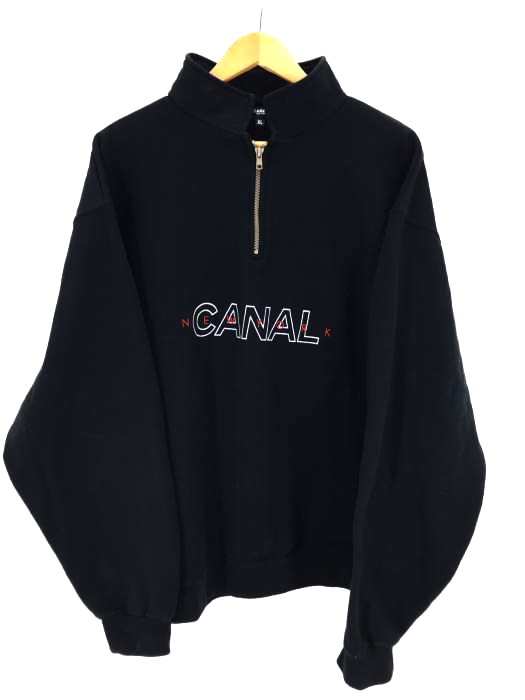 CANAL NEW YORK（カナルニューヨーク） ハーフジップスウェット メンズ トップス