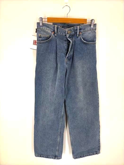 Raey（レイ） フォールド ダッドバギージーンズ レディース パンツ