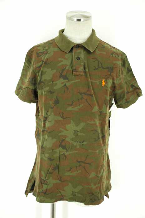 Polo by RALPH LAUREN （ポロバイラルフローレン） カモ柄半袖ポロシャツ メンズ トップス