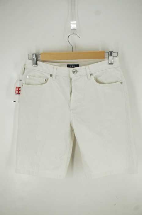 A.P.C. (アー・ペー・セー) ホワイトデニム ハーフパンツ レディース パンツ