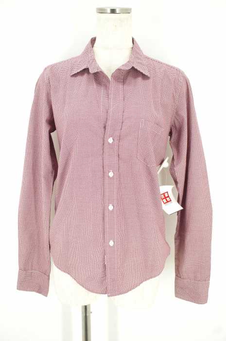 Frank & Eileen （フランクアンドアイリーン） 13SS「BARRY」スキッパー長袖チェックシャツ レディース トップス