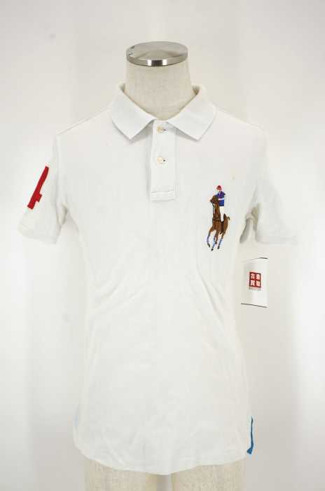 Polo by RALPH LAUREN (ポロバイラルフローレン) ビッグポニー刺繡鹿の子半袖ポロシャツ CUSTOM FIT メンズ トップス