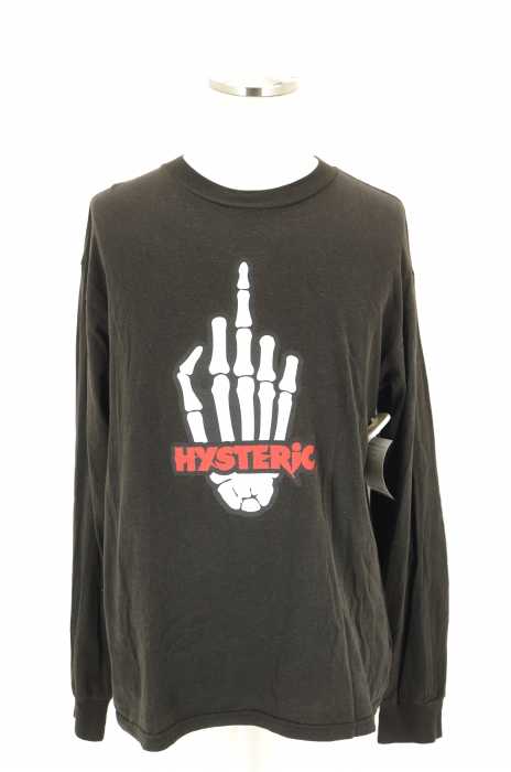 HYSTERIC GLAMOUR （ヒステリックグラマー） H SKELETON pt リブ付T-SH メンズ トップス