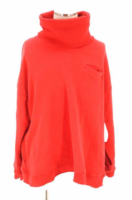 MYNE (マイン) HIGH NECK BACK LOGO PULLOVER メンズ トップス
